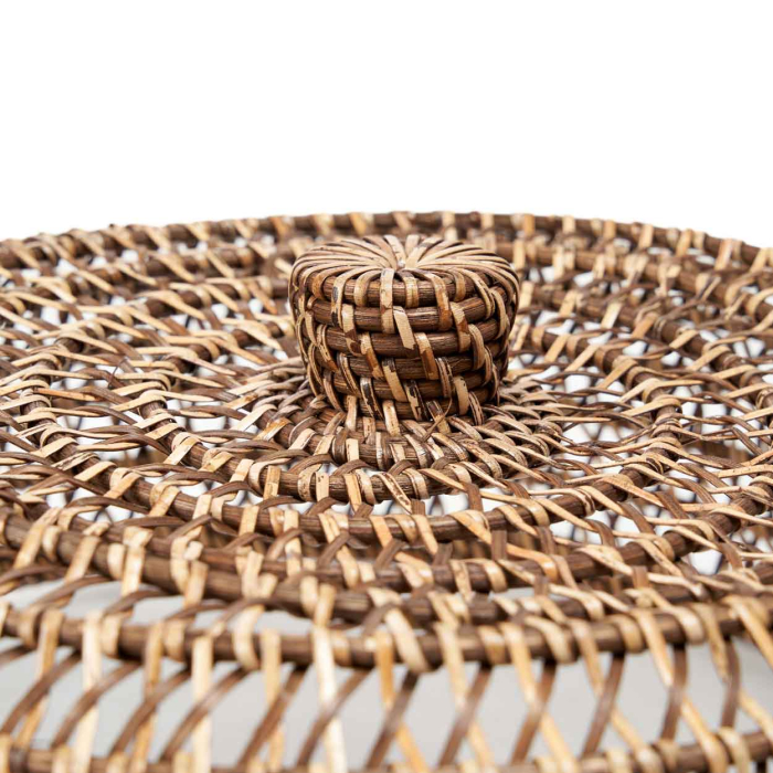 Rattan Speiseglocke
