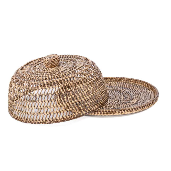 Rattan Speiseglocke