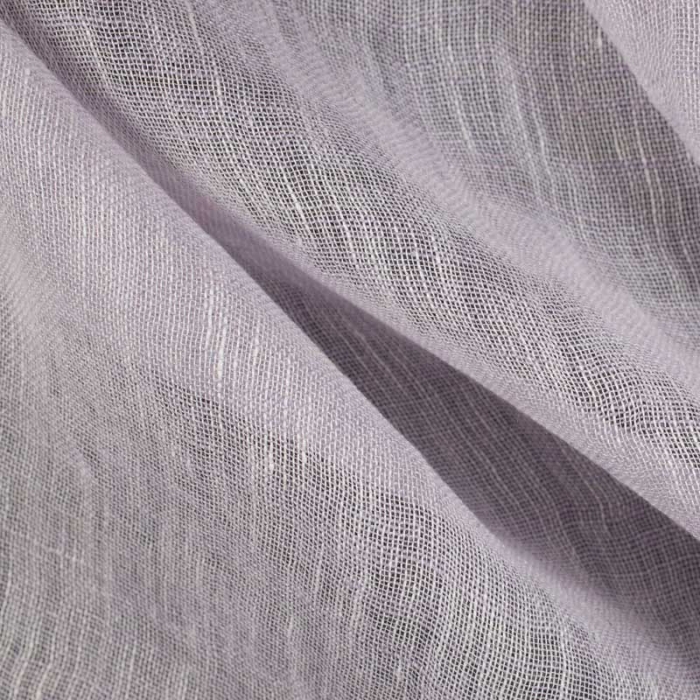 Leinenmeterware - Sgarzolino Uni in viola - von C&C Milano