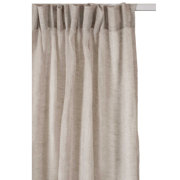 Skylight Leinen-Voile-Vorhang in oatmeal