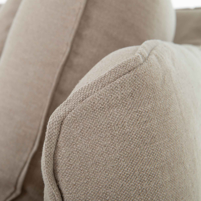 Sofa Hillary von Flamant in natural - 203 cm lang