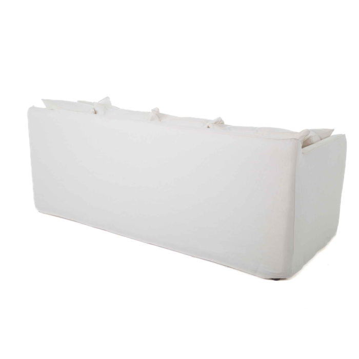 Sofa Hillary von Flamant in weiss - 203 cm lang