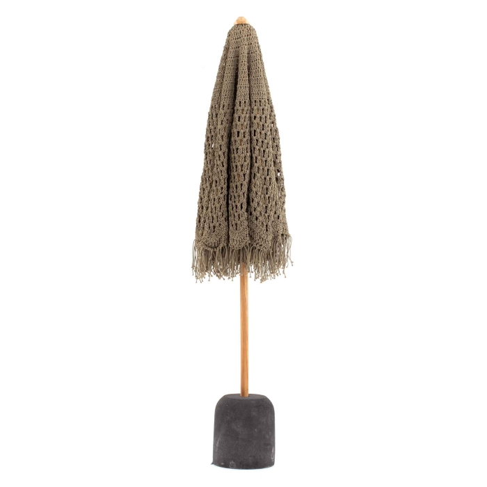 Hadlee Sonnenschirm in taupe von Flamant