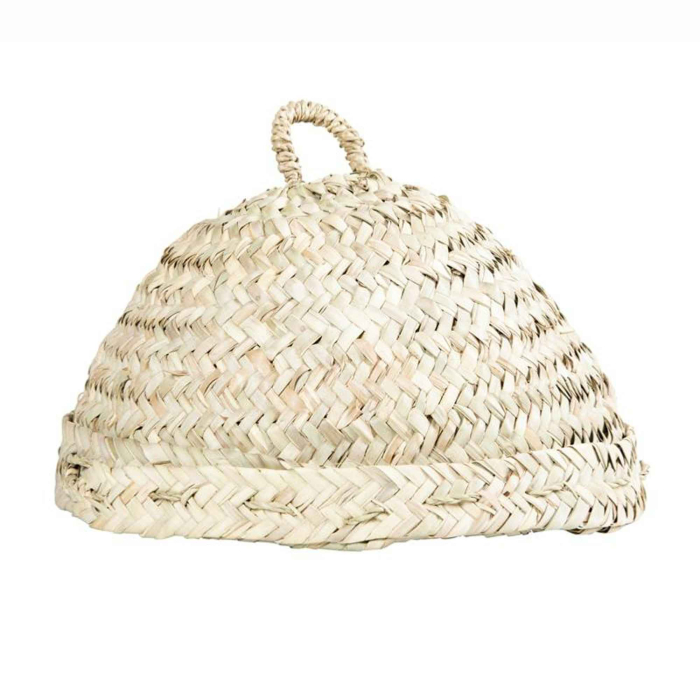 Speiseglocke aus Seegras – handgeflochten in Spanien, Ø 30 cm