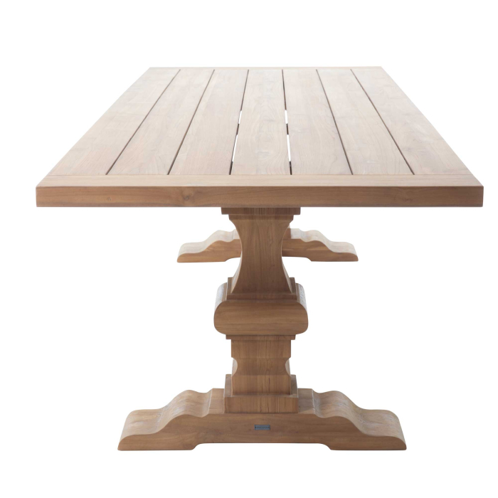 Teakholz Tisch Lina von Flamant - 240 oder 280 cm lang