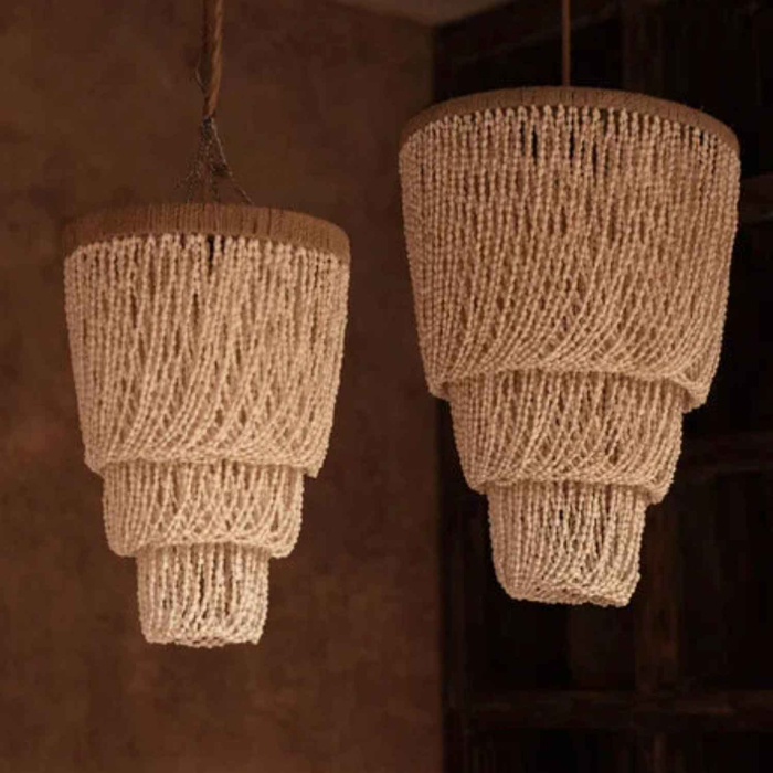 Lagoon Shell Kronleuchter – natürliche Eleganz im maritimen Lichtspiel