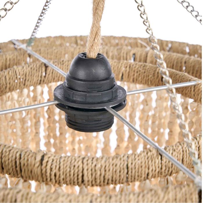 Lagoon Shell Kronleuchter – natürliche Eleganz im maritimen Lichtspiel