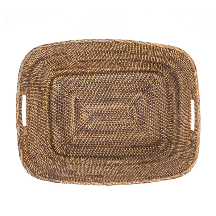 Hannah Laundry Basket aus robustem Togo-Rattan - 2 Größen