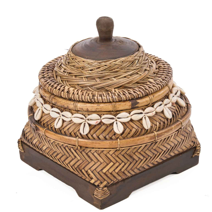Treasure Box aus Rattan & Bambus