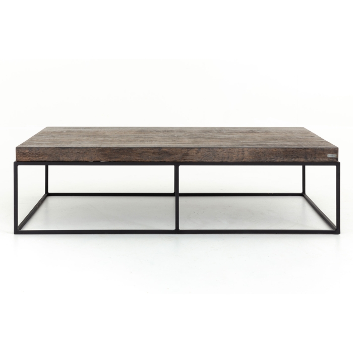 Coffeetable Urban aus Eiche und Eisen von Flamant