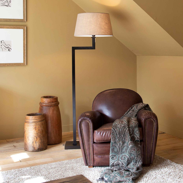 Burnham Clubsessel  von Flamant aus Vintageleder