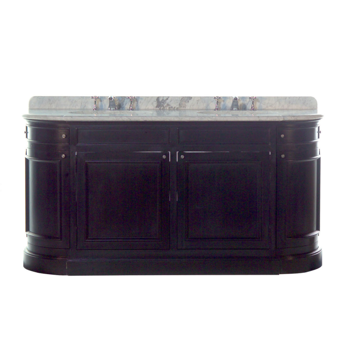 Dunbar Doppelwaschtisch in antque black