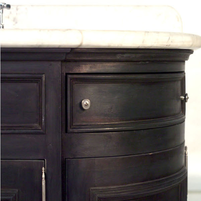 Dunbar Doppelwaschtisch in antque black