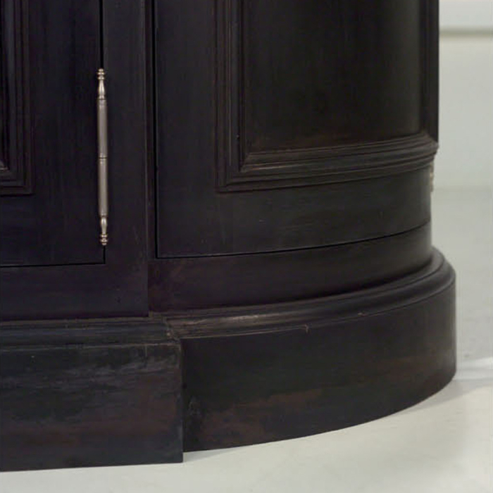 Dunbar Doppelwaschtisch in antque black