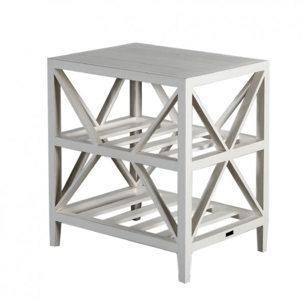 Sidetable Architect in antik-weiß