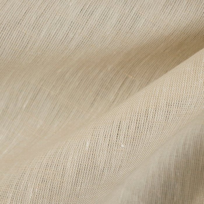 Cerro Elfenbein/beige drapiert – Leinenstoff von C&C Milano