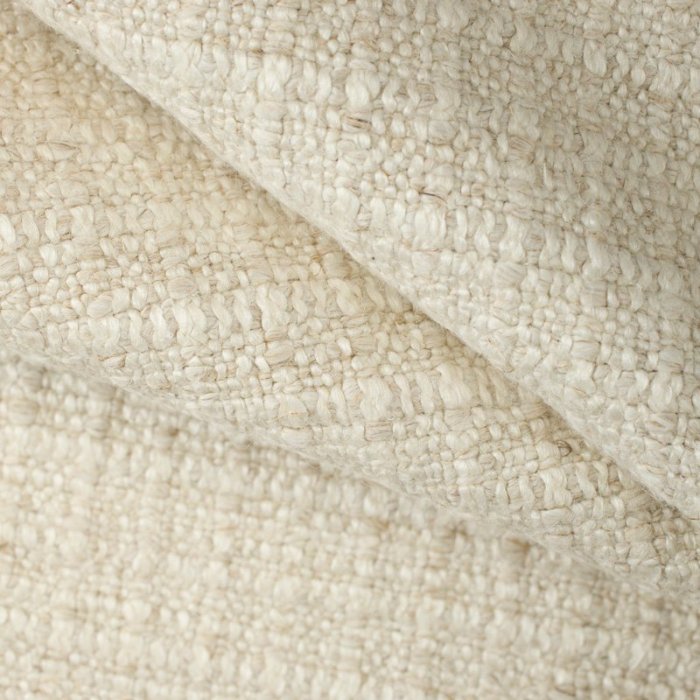 Sarapo Elfenbein/Natur drapiert – Leinenstoff von C&C Milano