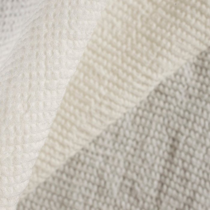 Wafer Elfenbein drapiert – Leinenstoff von C&C Milano