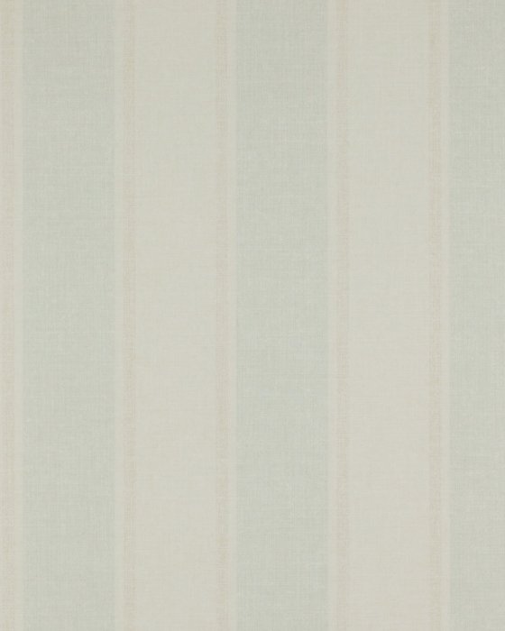 Alton Stripe Aqua/Beige – Tapete von Colefax and Fowler