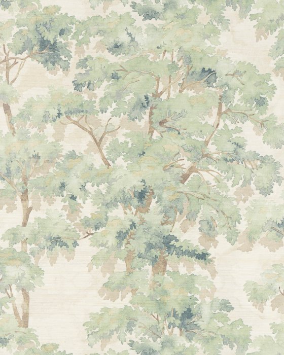 Arbour Sisal Green – Tapete von Colefax and Fowler