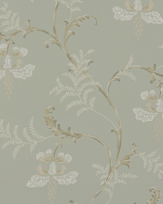 Bellflower Old Blue – Tapete von Colefax and Fowler