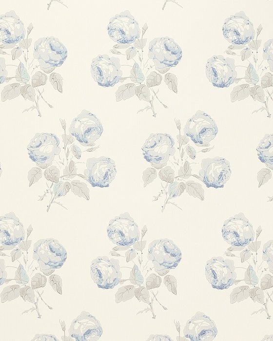 Bowood Blue/Grey – Tapete von Colefax and Fowler