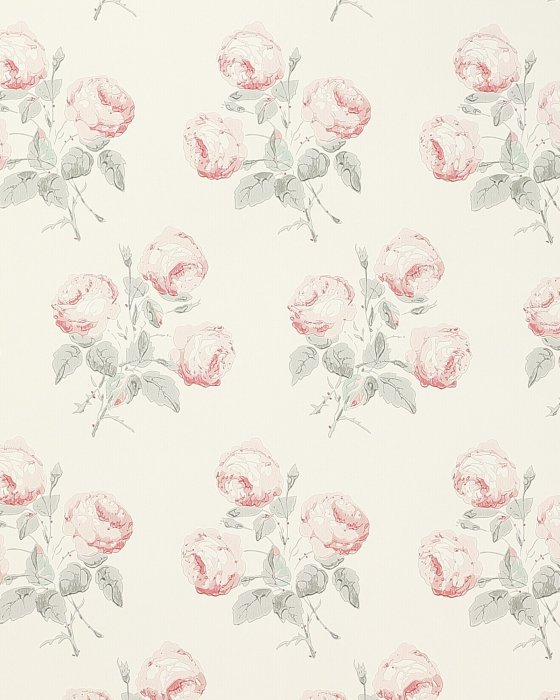 Bowood Pink/Grey – Tapete von Colefax and Fowler