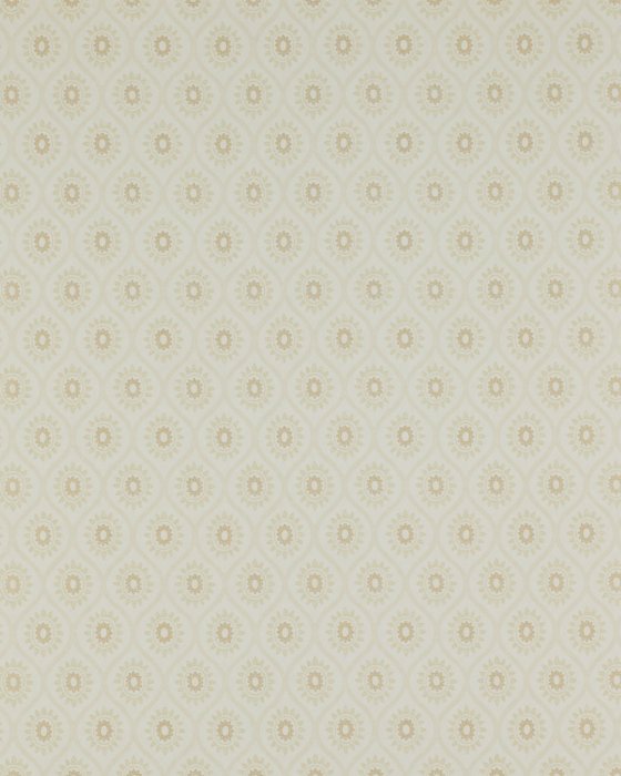 Brightwell Gold/Cream – Tapete von Colefax and Fowler