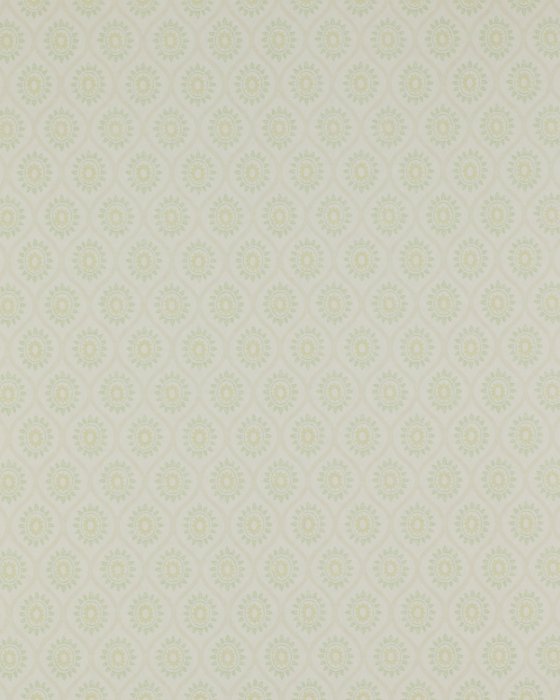 Brightwell Leaf/Cream – Tapete von Colefax and Fowler