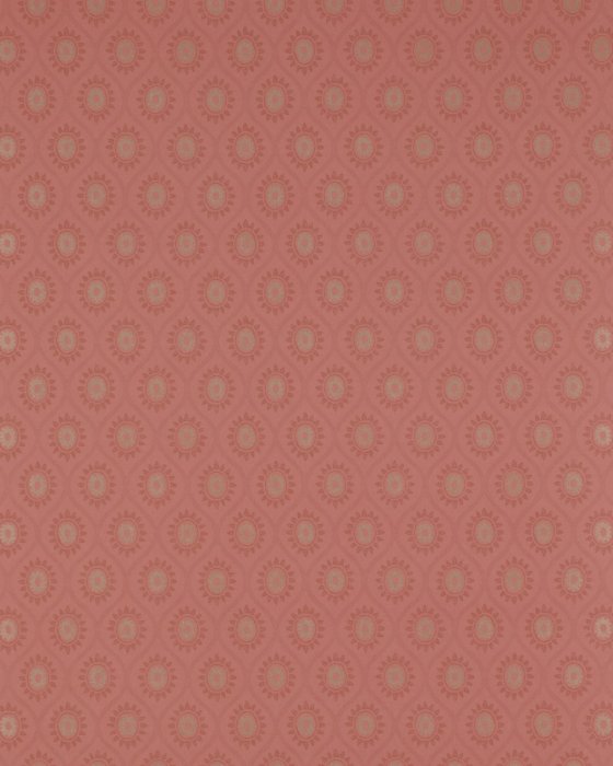 Brightwell Red – Tapete von Colefax and Fowler