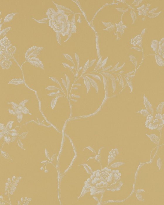 Delancey Yellow – Tapete von Colefax and Fowler