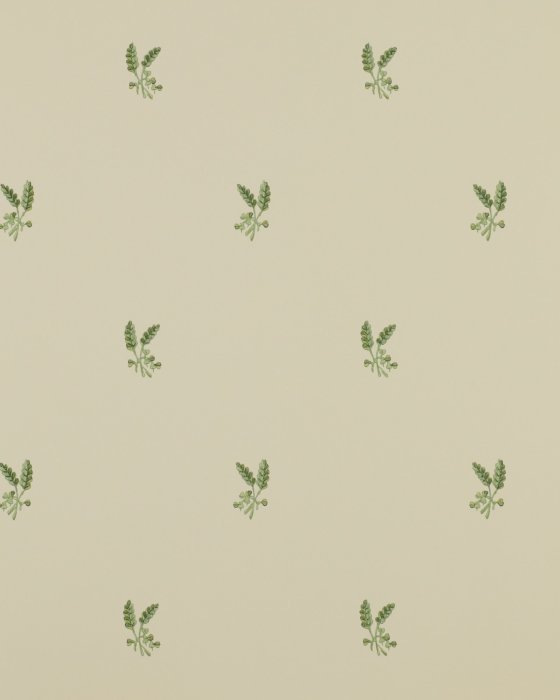 Fernwood Leaf Green – Tapete von Colefax and Fowler