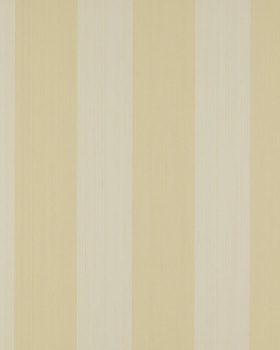 Harwood Stripe Yellow/Cream – Tapete von Colefax and Fowler