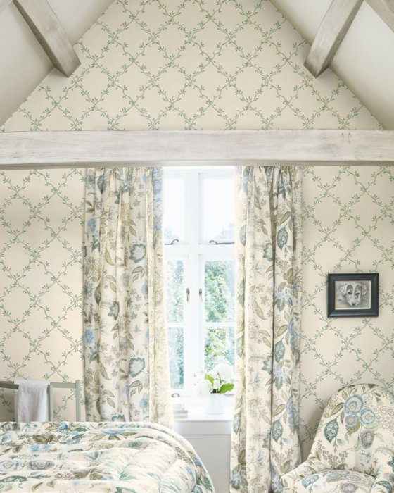 Leaf Trellis Tapete von Colefax and Fowler – Ambiente