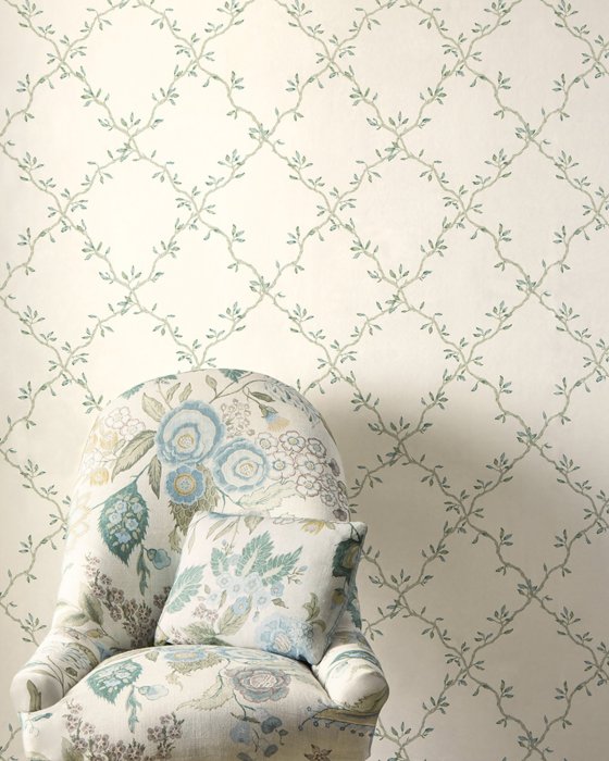 Leaf Trellis Tapete von Colefax and Fowler – Ambiente