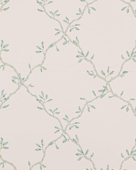 Leaf Trellis Forest – Tapete von Colefax and Fowler