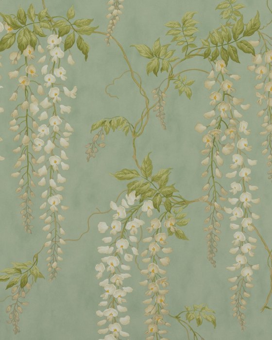 Seraphina Aqua – Tapete von Colefax and Fowler