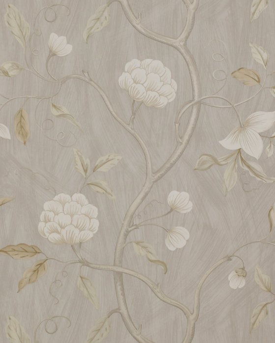 Snow Tree Silver – Tapete von Colefax and Fowler