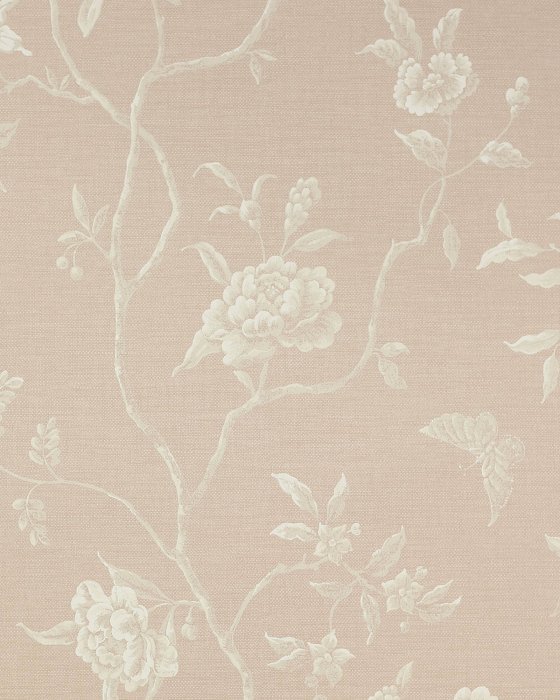 Swedish Tree Pink – Tapete von Colefax and Fowler