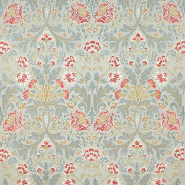 Acantha Old Blue – Stoff von Colefax and Fowler