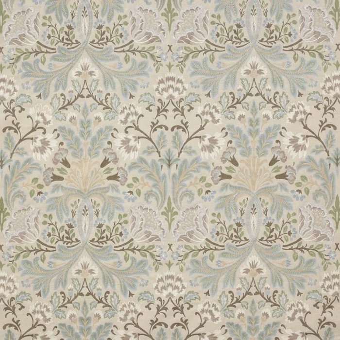 Acantha Silver – Stoff von Colefax and Fowler