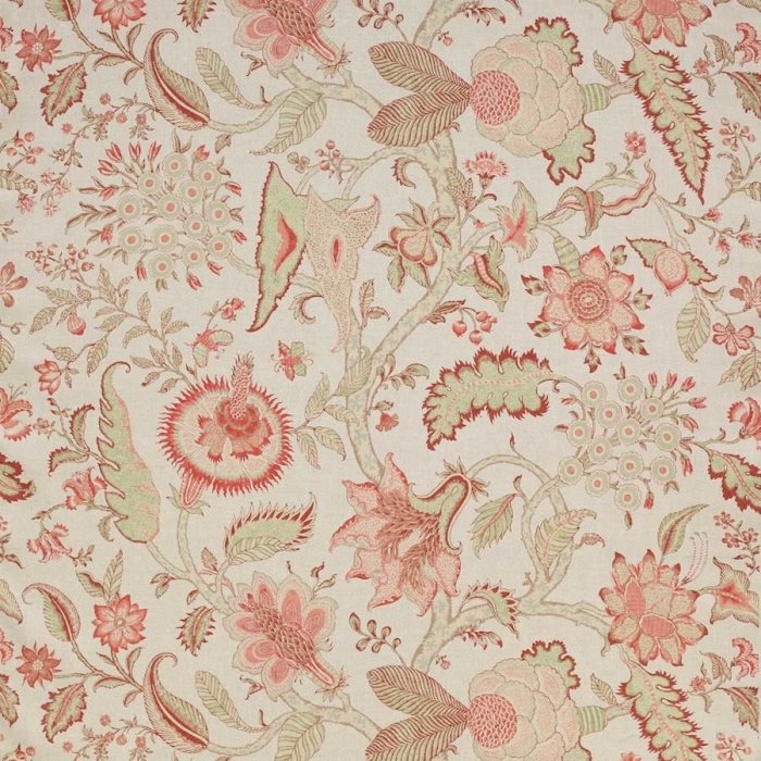 Ajmer Tree Red – Stoff von Colefax and Fowler