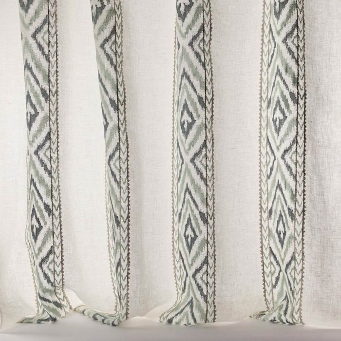 Albury Old Blue – Stoff von Colefax and Fowler