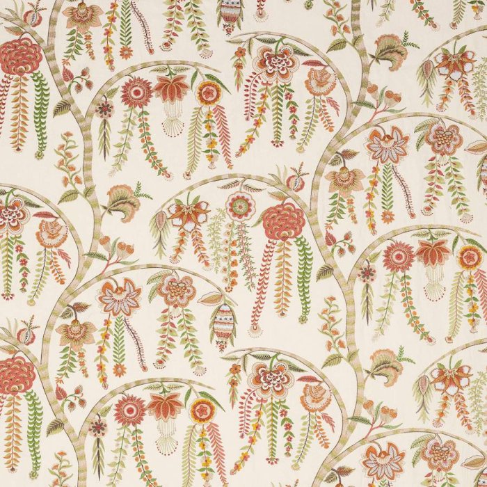 Alvita von Colefax and Fowler in Red/Green