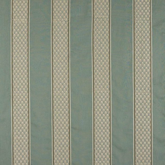 Andorra Stripe Old Blue – Stoff von Colefax and Fowler