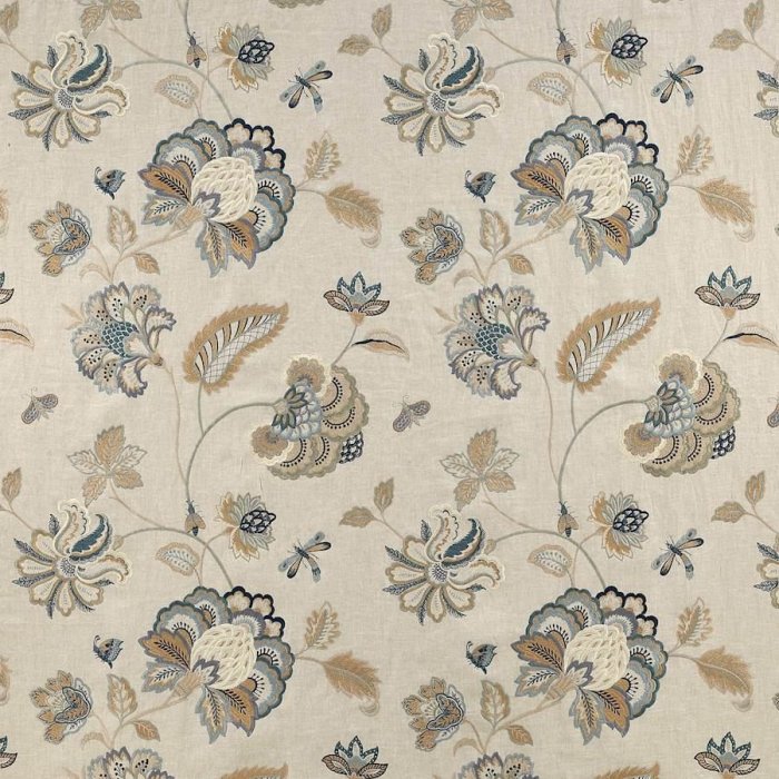Ashlar Blue – Stoff von Colefax and Fowler