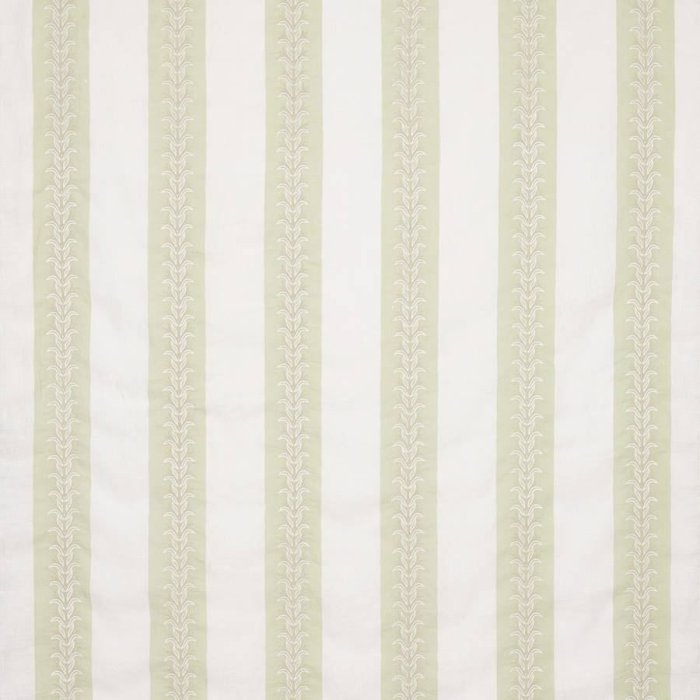 Barton Stripe Leaf Green – Stoff von Colefax and Fowler