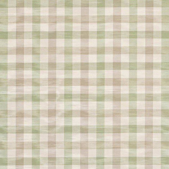 Belgrave Check von Colefax and Fowler in Leaf/Silver