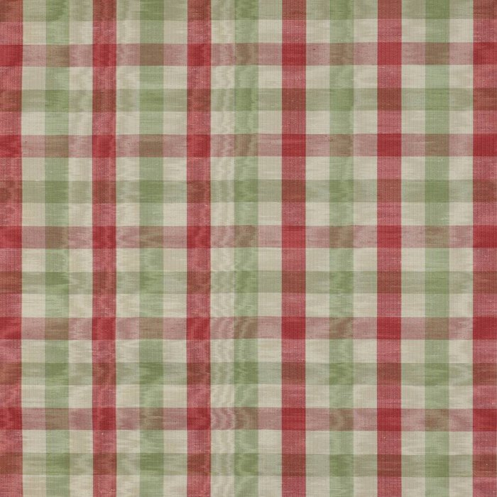 Belgrave Check von Colefax and Fowler in Pink/Green