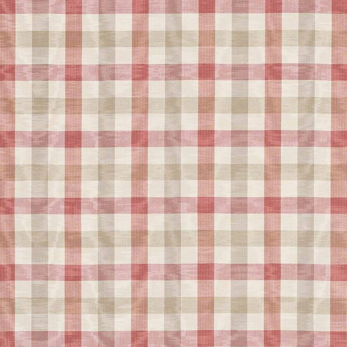 Belgrave Check von Colefax and Fowler in Pink/Taupe